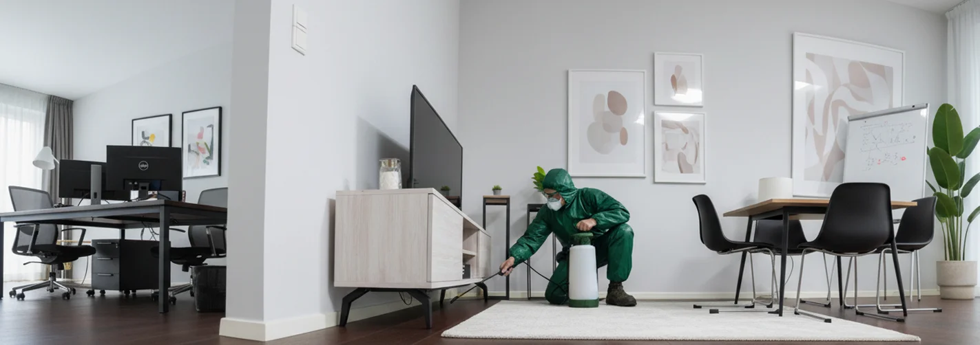 Modern clean home interior