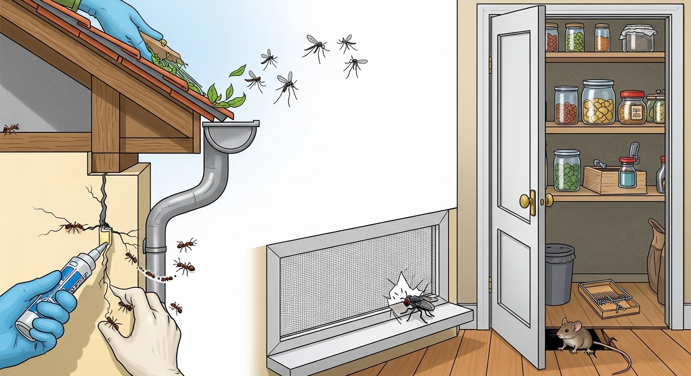 Πώς να Προλάβετε την Εξάπλωση Εντόμων στο Χώρο σας