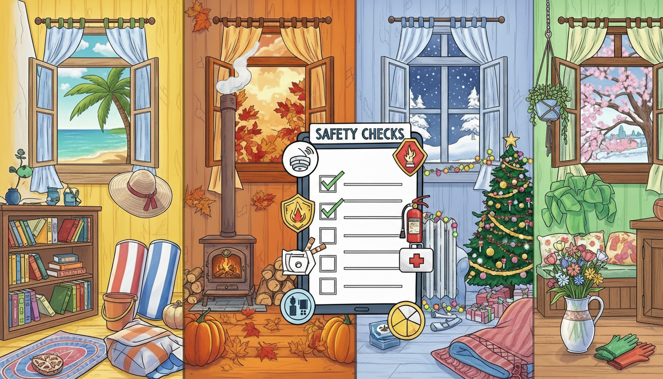 Εποχιακή Λίστα Ελέγχου Ασφάλειας για τα Ελληνικά Νοικοκυριά